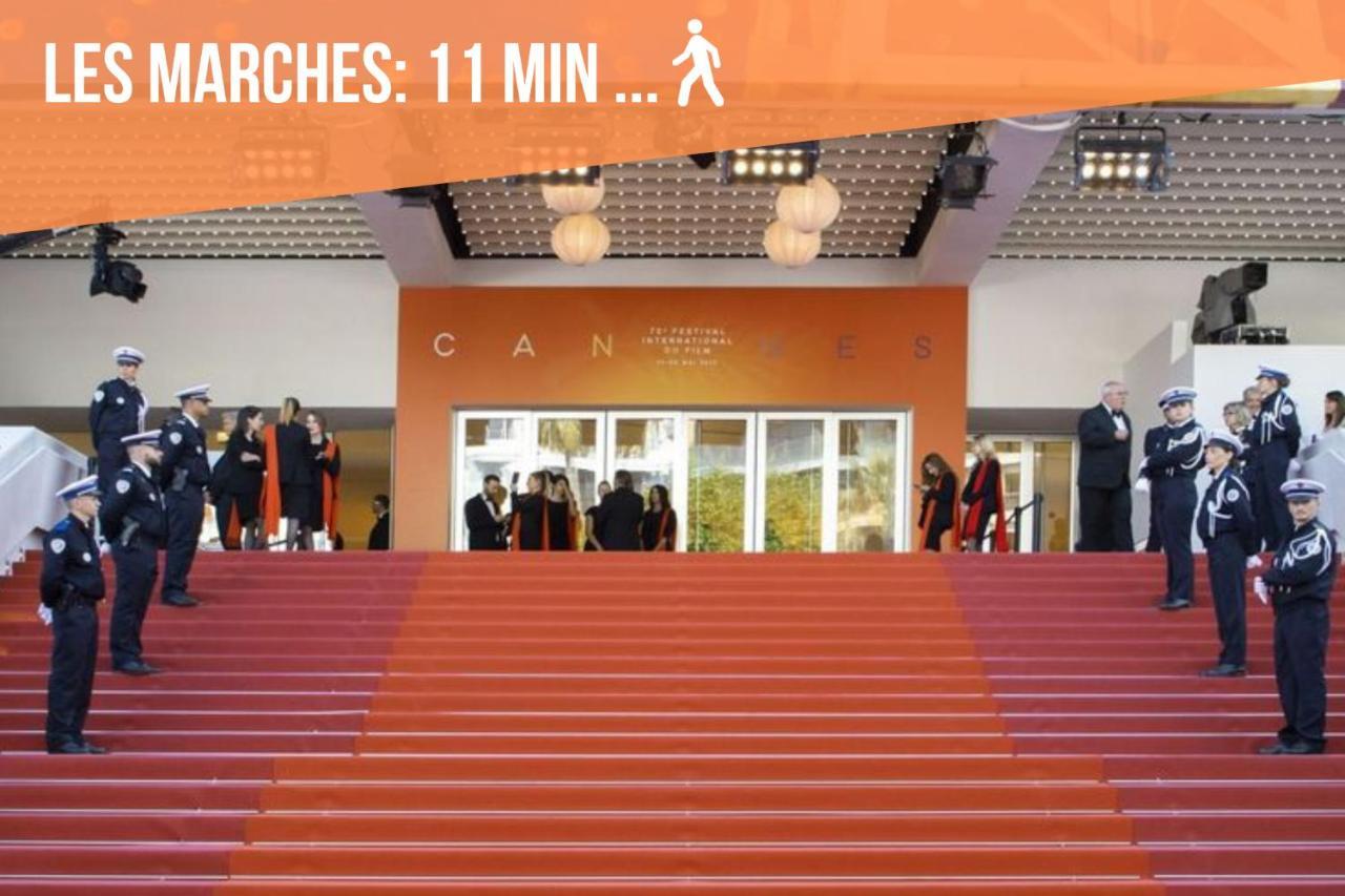 Le Clemenceau By Apirent #Cosy #200M Des Plages #Wifi Cannes Dış mekan fotoğraf