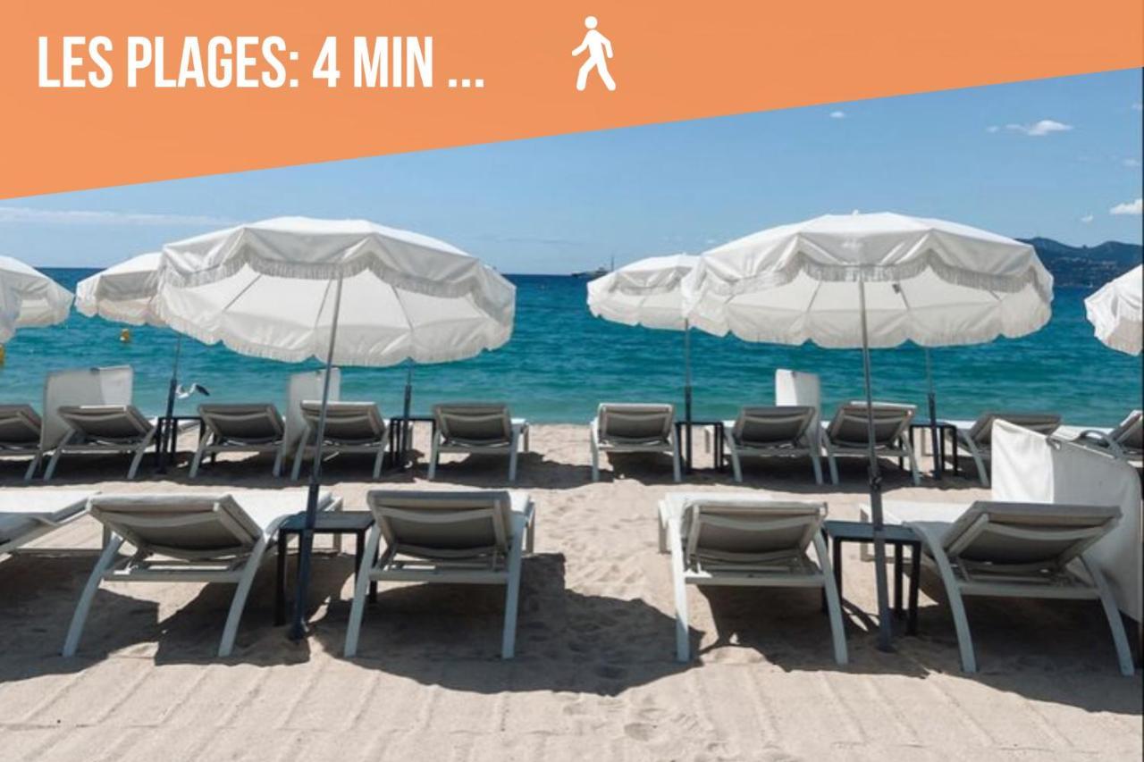 Le Clemenceau By Apirent #Cosy #200M Des Plages #Wifi Cannes Dış mekan fotoğraf