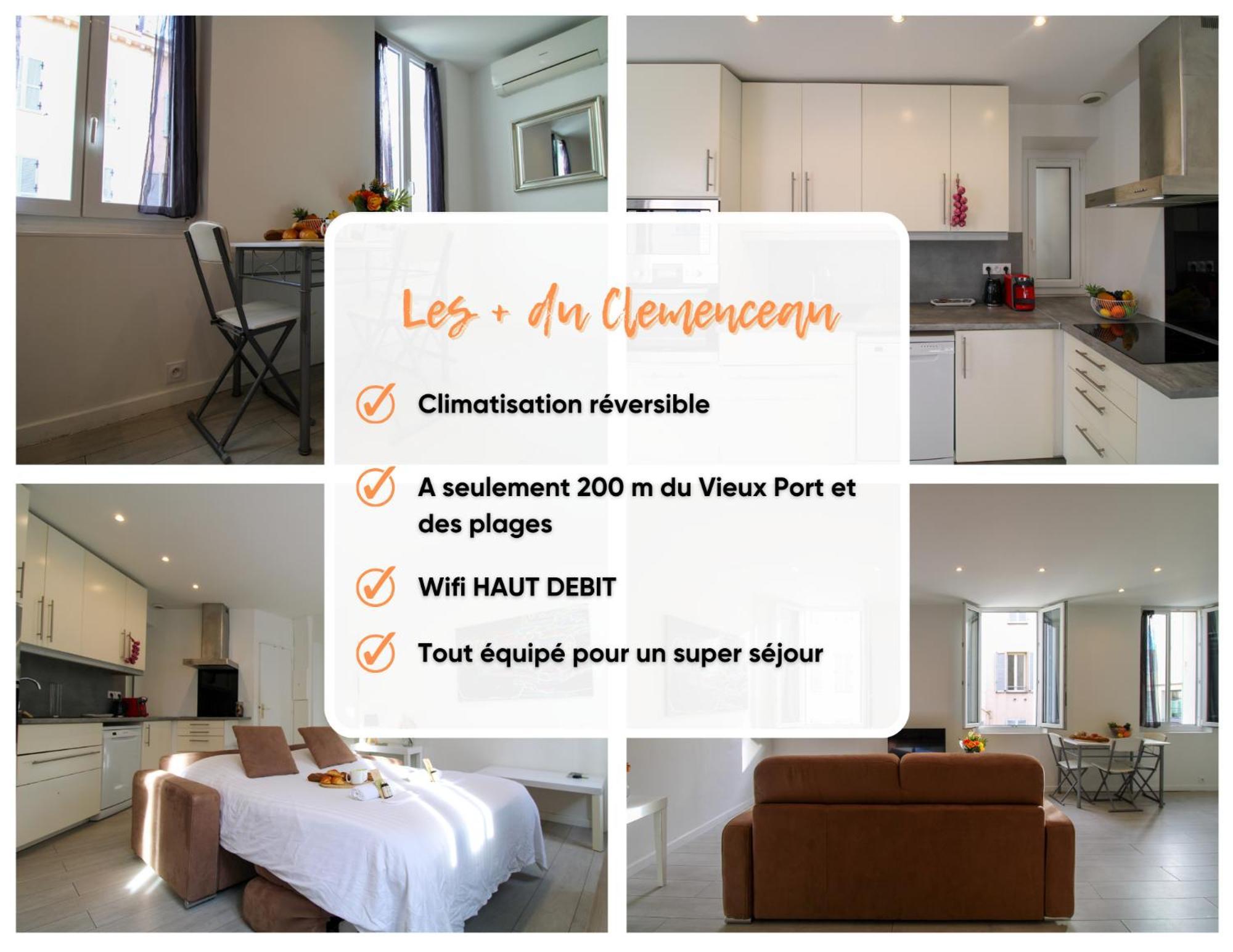 Le Clemenceau By Apirent #Cosy #200M Des Plages #Wifi Cannes Dış mekan fotoğraf